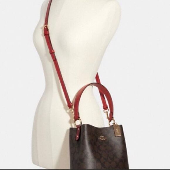 ✨Host Pick✨Coach Signature Small Bucket Bag - Picture 4 of 5
